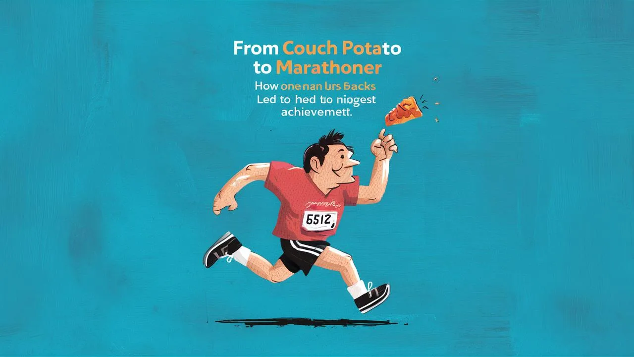 From Couch Potato to Marathoner: How One Man’s Love of Snacks Led to His Biggest Achievement