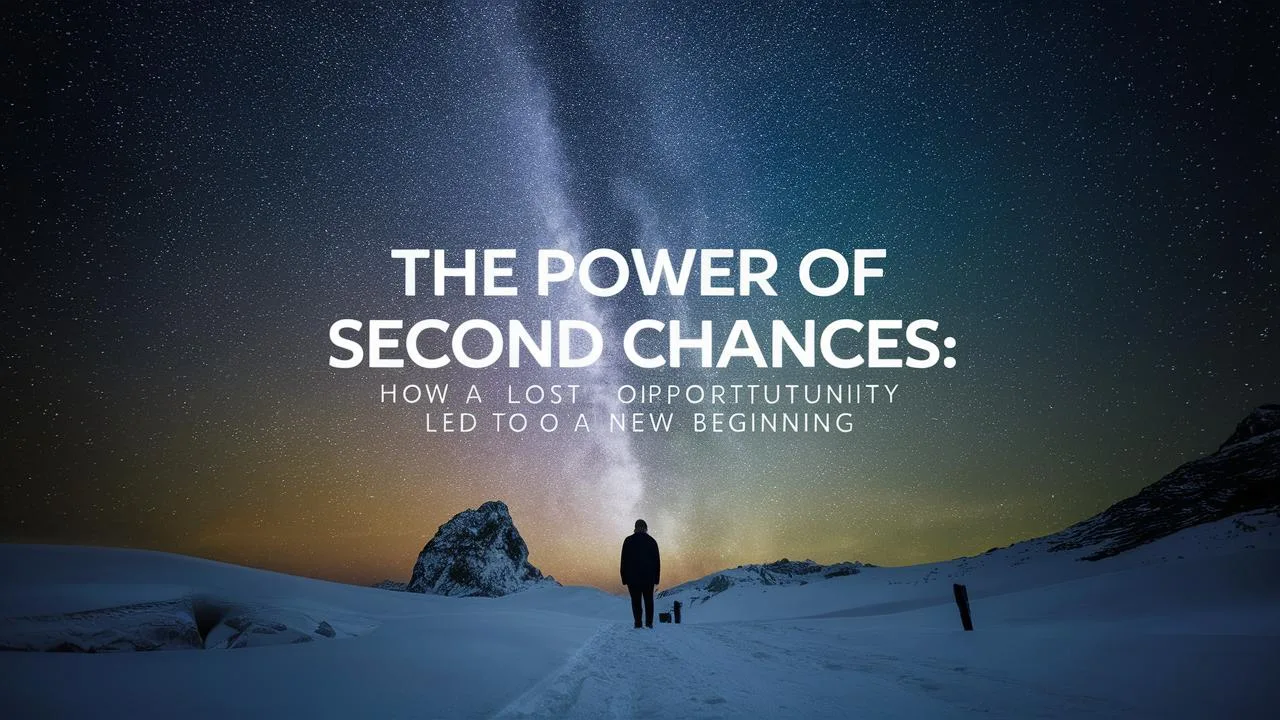 The Power of Second Chances: How a Lost Opportunity Led to a New Beginning